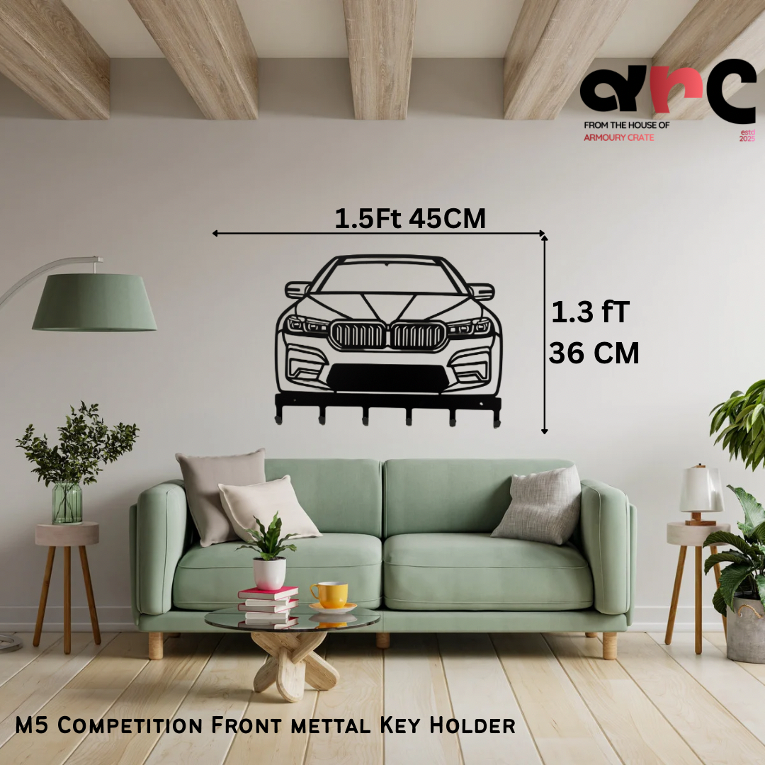 M5 Competition Metal wall hangers & key Holder