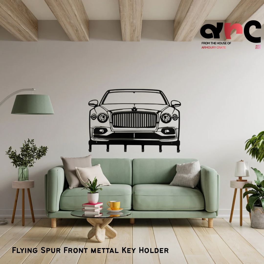 Flying Spur Metal wall hangers & key Holder