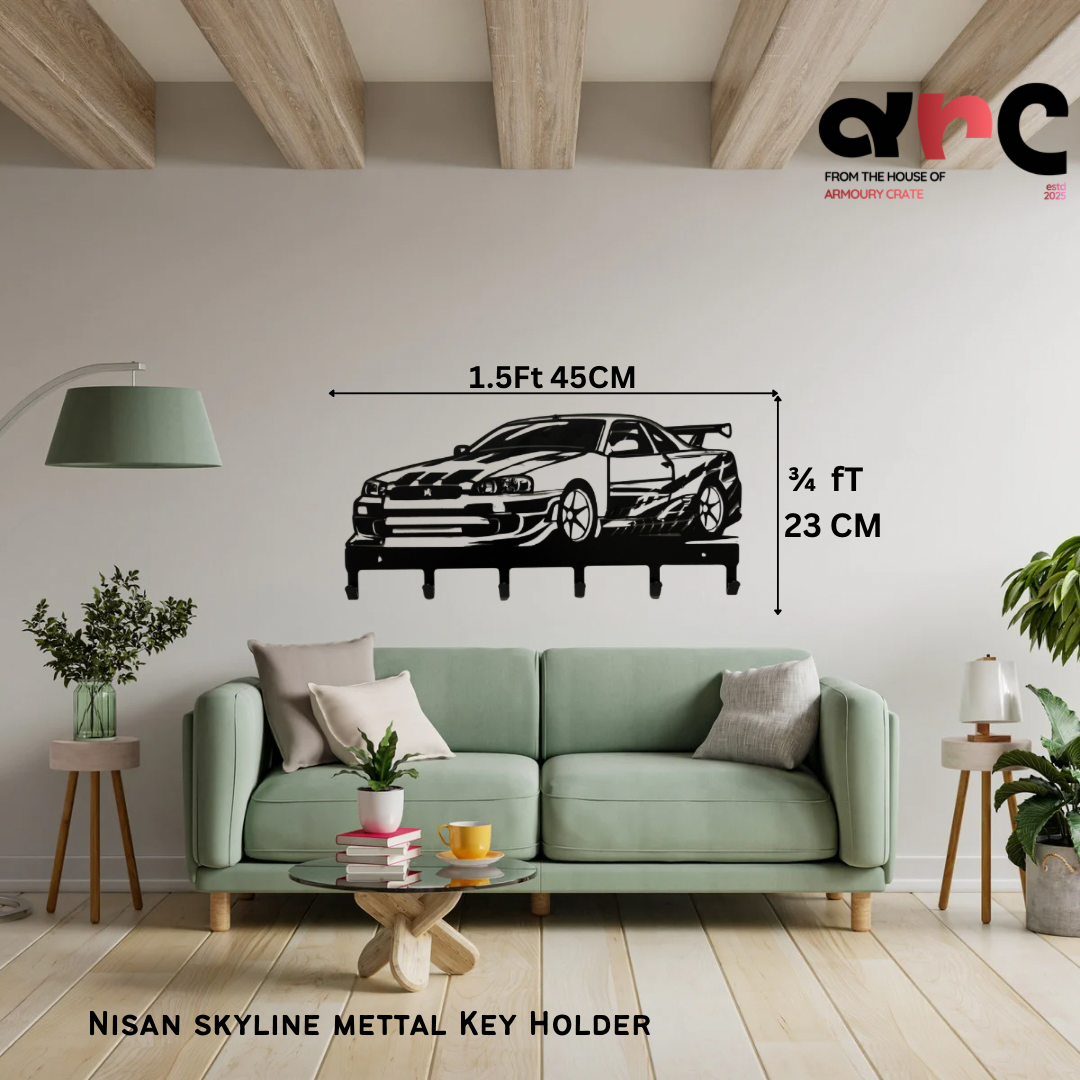 Skyline Metal wall hangers & key Holder