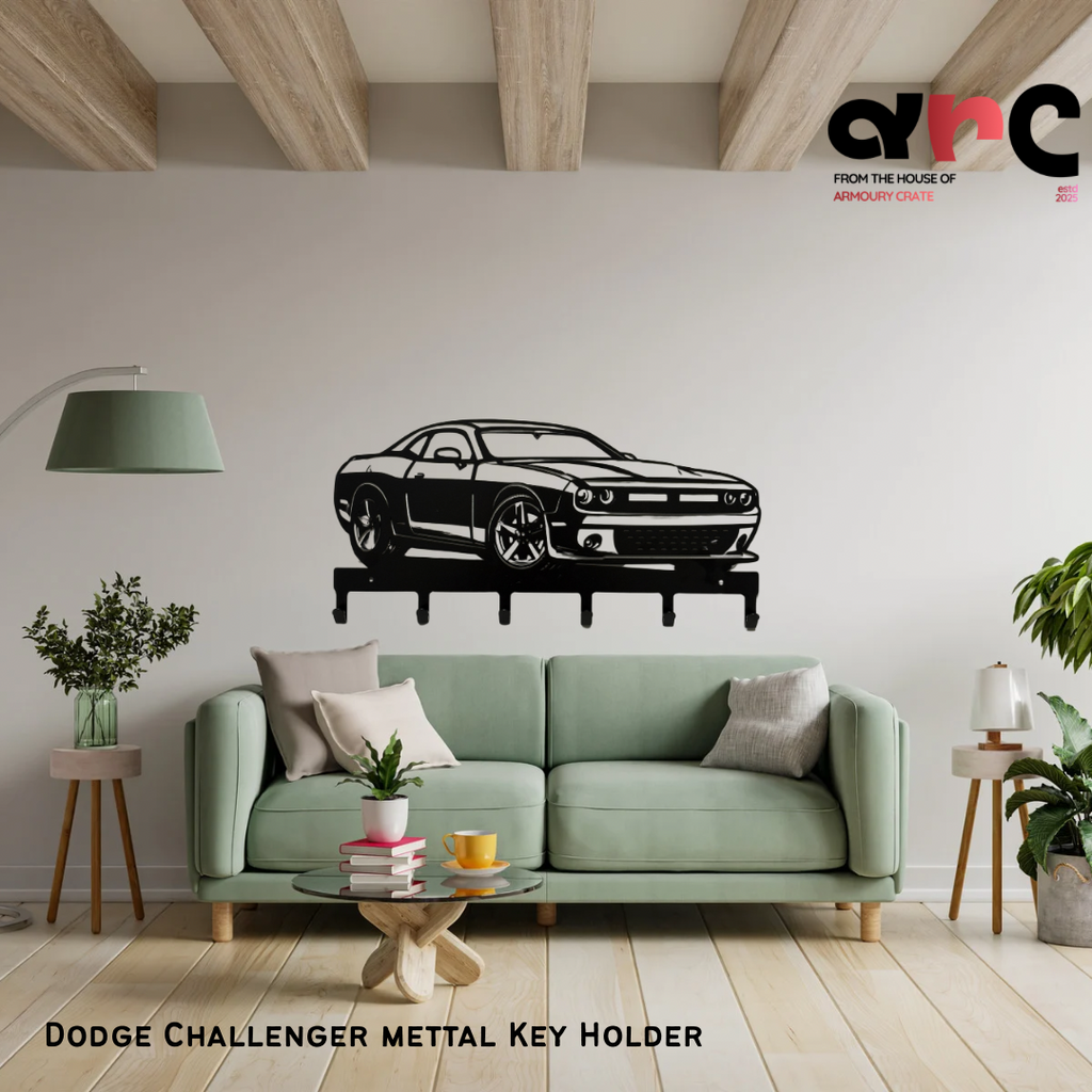 Dodge Metal wall hangers & key Holder