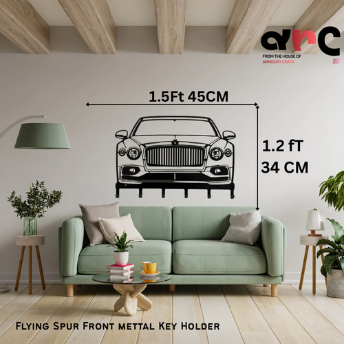 Flying Spur Metal wall hangers & key Holder