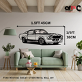 Ford Mustang Shelby GT500 Metal Wall Art