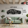 Ford Mustang Metal Wall Art