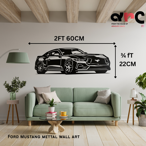 Ford Mustang Metal Wall Art