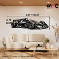 Formula 1 Racing Car Metal Wall Art