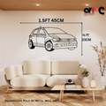 Volkswagen Polo GT Metal Wall Art