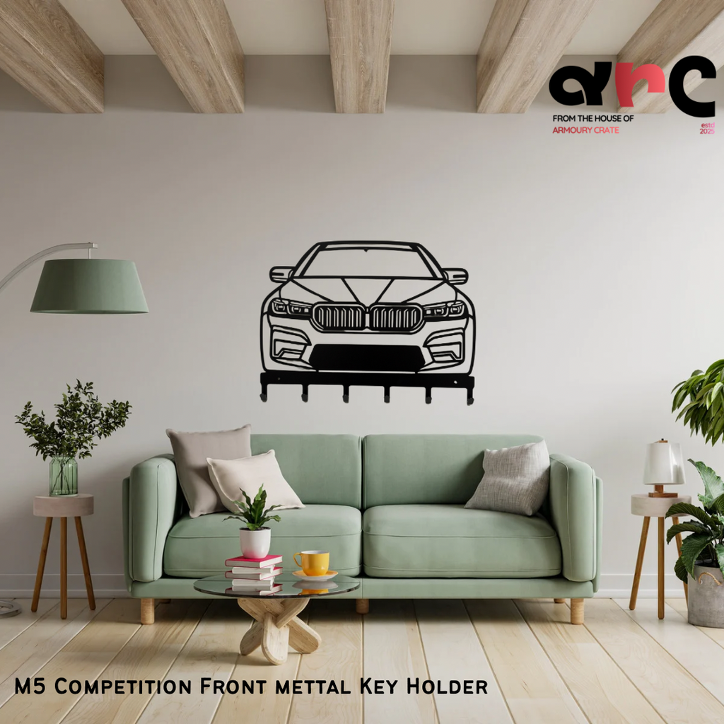 M5 Competition Metal wall hangers & key Holder