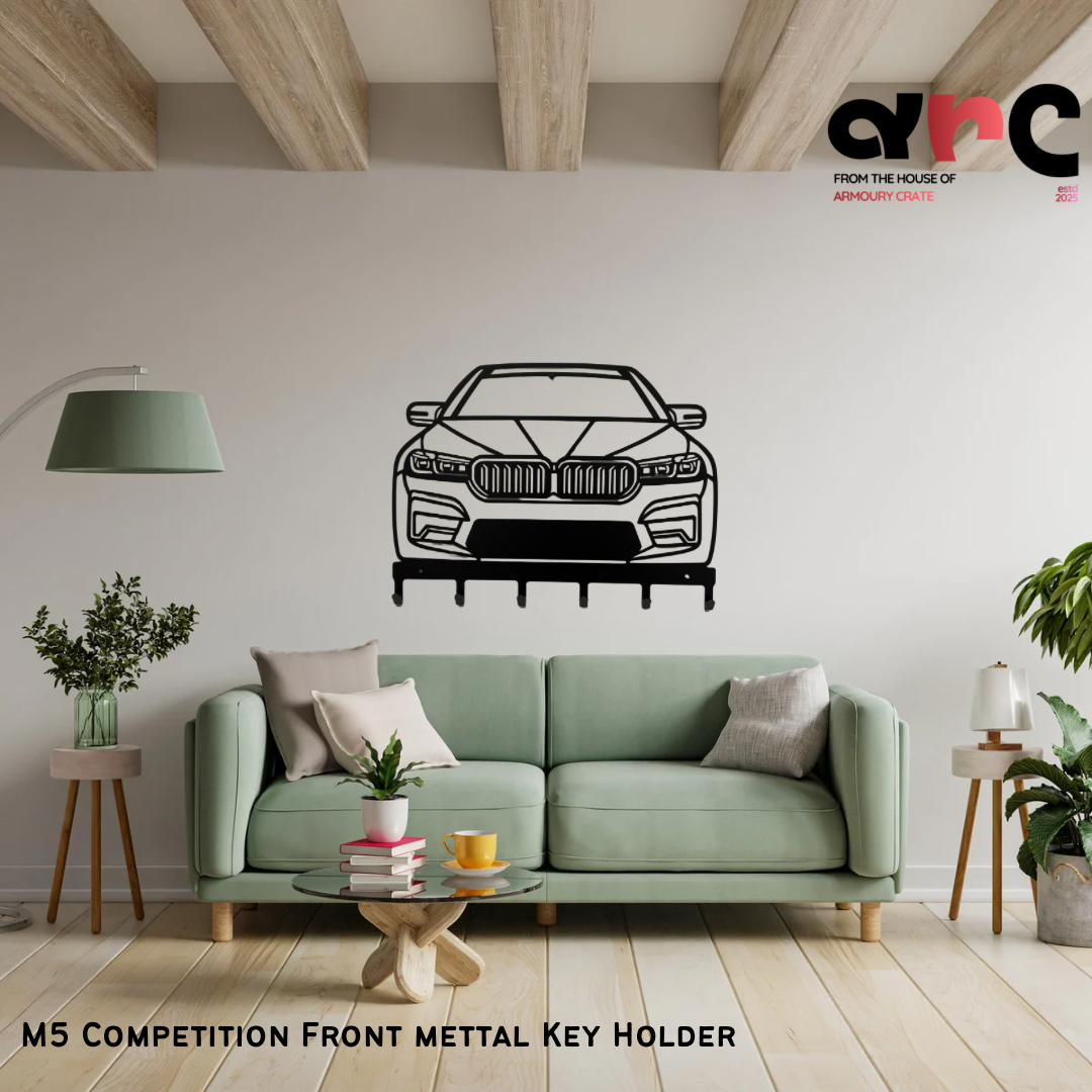 M5 Competition Metal wall hangers & key Holder