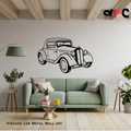 Vintage Car Metal Wall Art