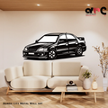 Honda City Metal Wall Art