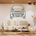 Land Rover Defender Metal Wall Art