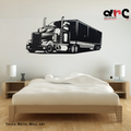 Semi-Truck Metal Wall Art