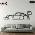 Porsche 911 Pikes Peak Metal Wall Art