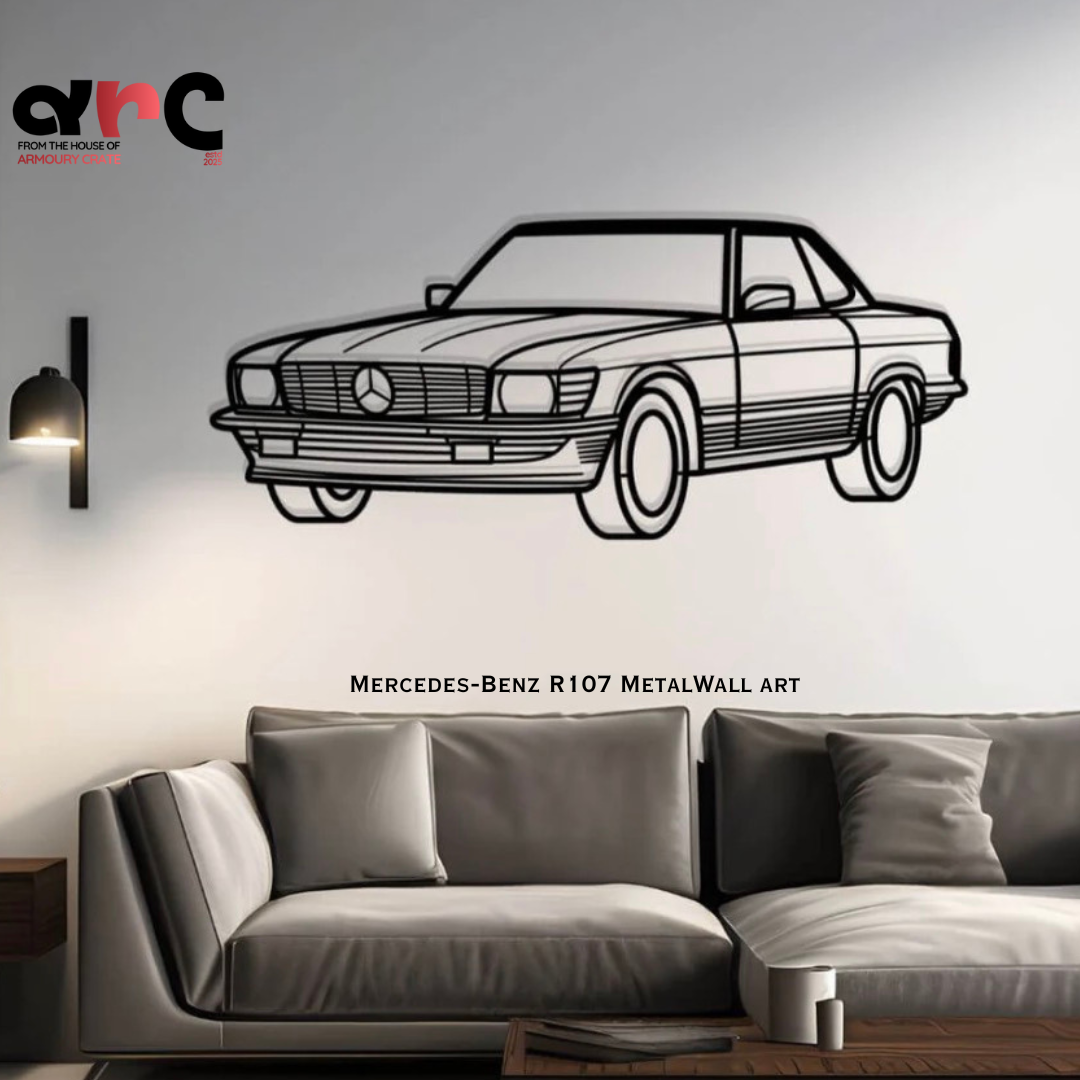 Mercedes-Benz SL-Class Metal Wall Art