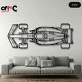 Formula One car Metal Wall Art