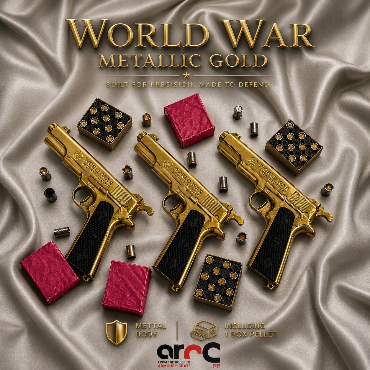 World War Metallic Gold