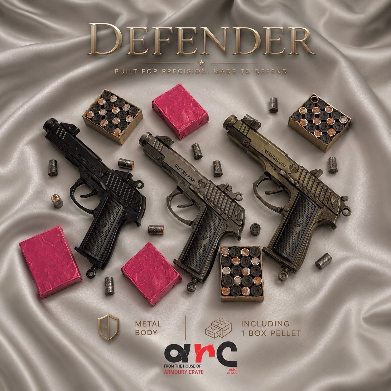 Defender Metal Toy Gun
