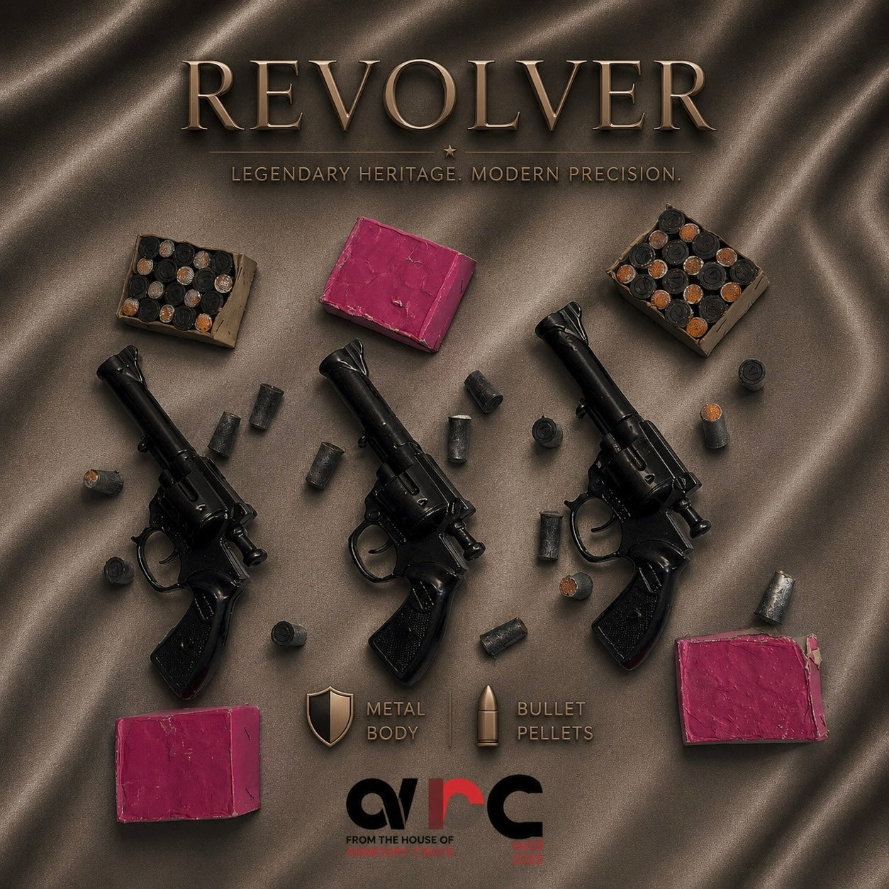 Revolver Metal Toy Gun