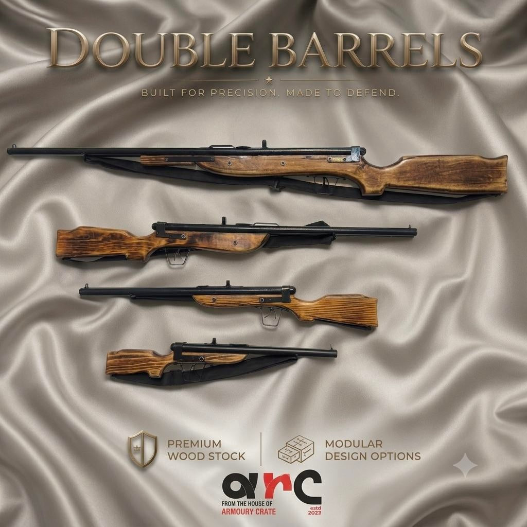 Double barrel Dummy Guns