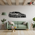 Nissan Skyline GT-R – Front view Metal Wall Art