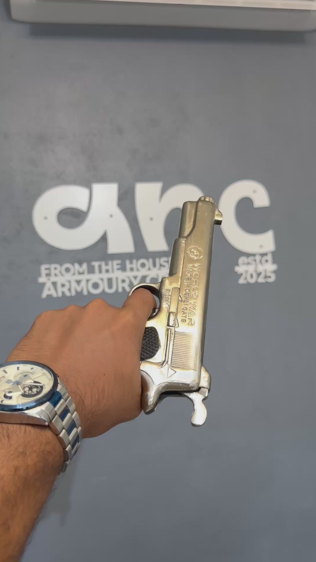 World War Metal Toy Gun